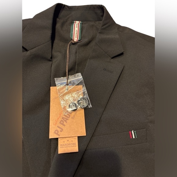 PJ Paul Jones Lightweight Sport Blazer - Navy Blue - M - Picture 4 of 5